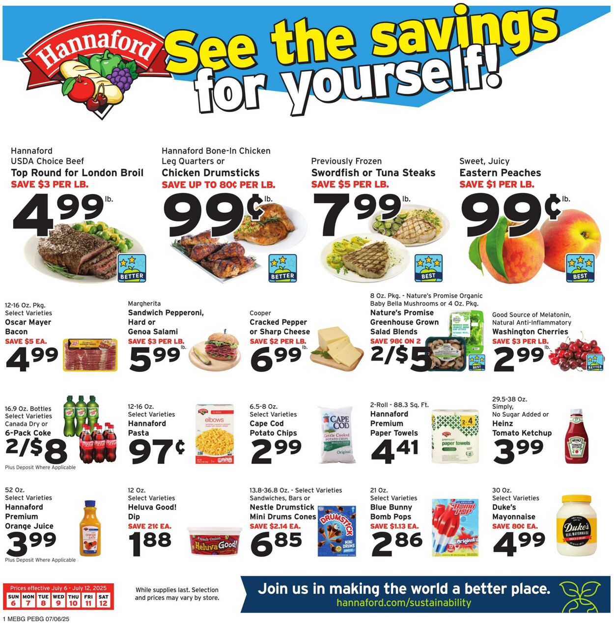 Catalogue Hannaford from 07/06/2025