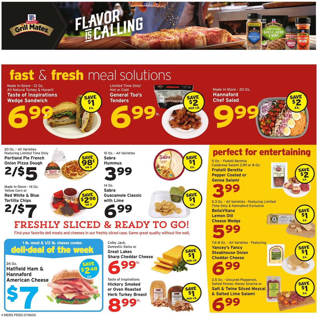 Catalogue Hannaford from 07/06/2025