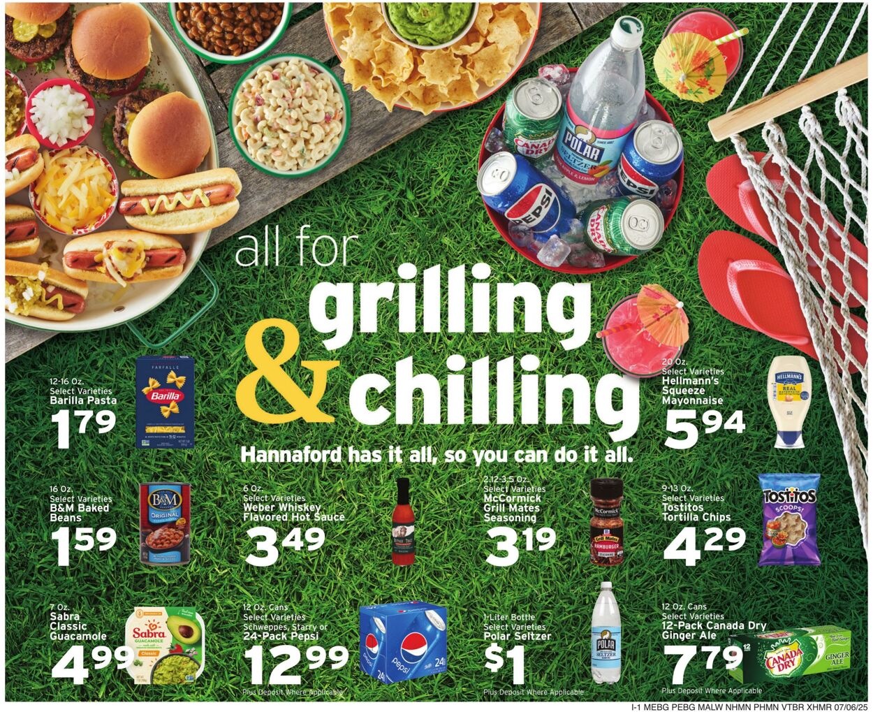 Catalogue Hannaford from 07/06/2025