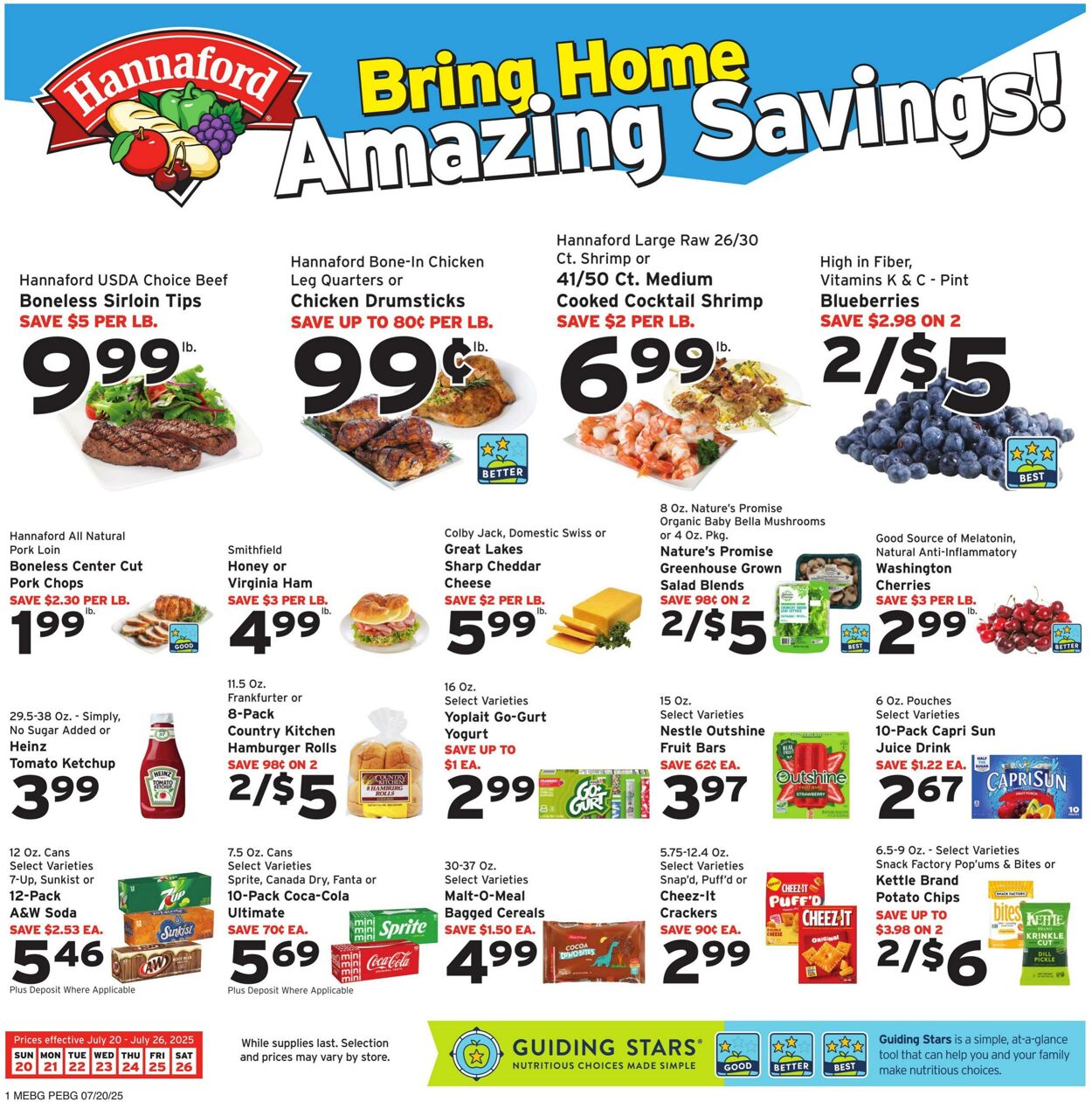 Catalogue Hannaford from 07/20/2025