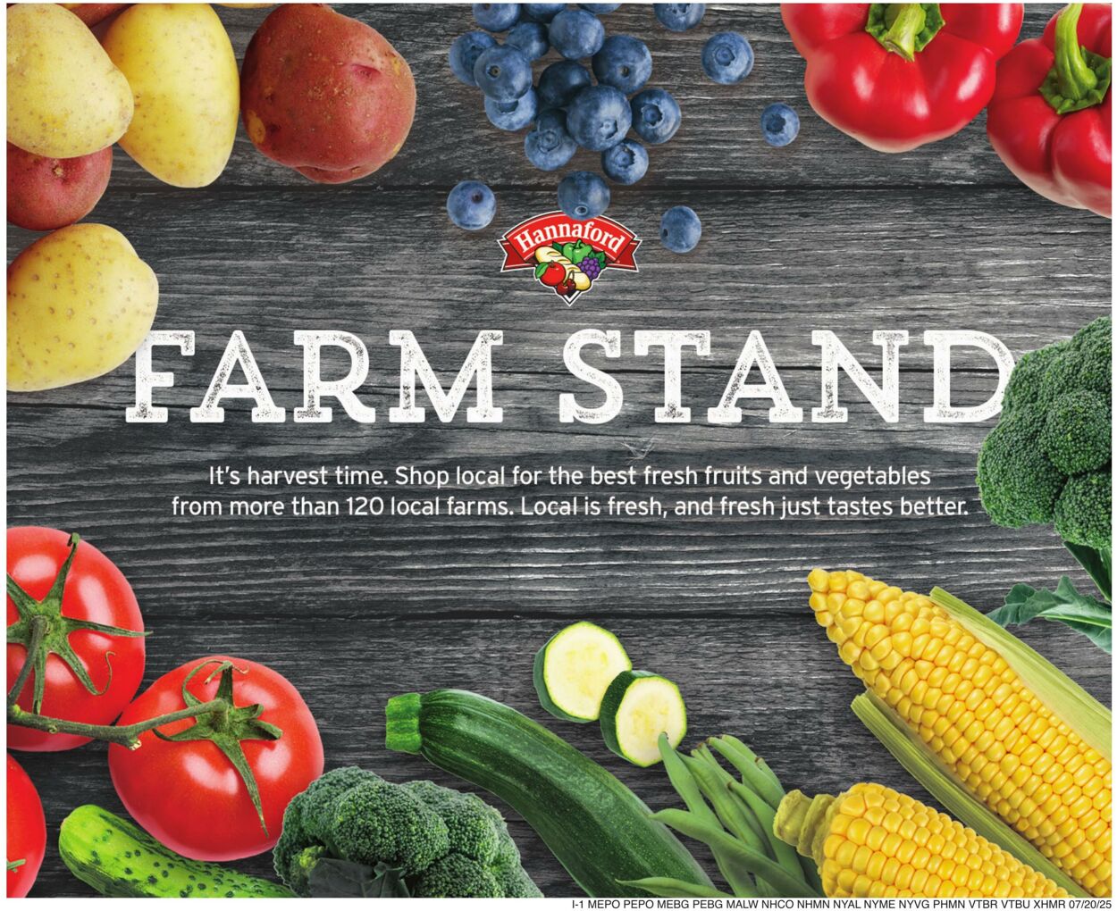 Catalogue Hannaford from 07/20/2025