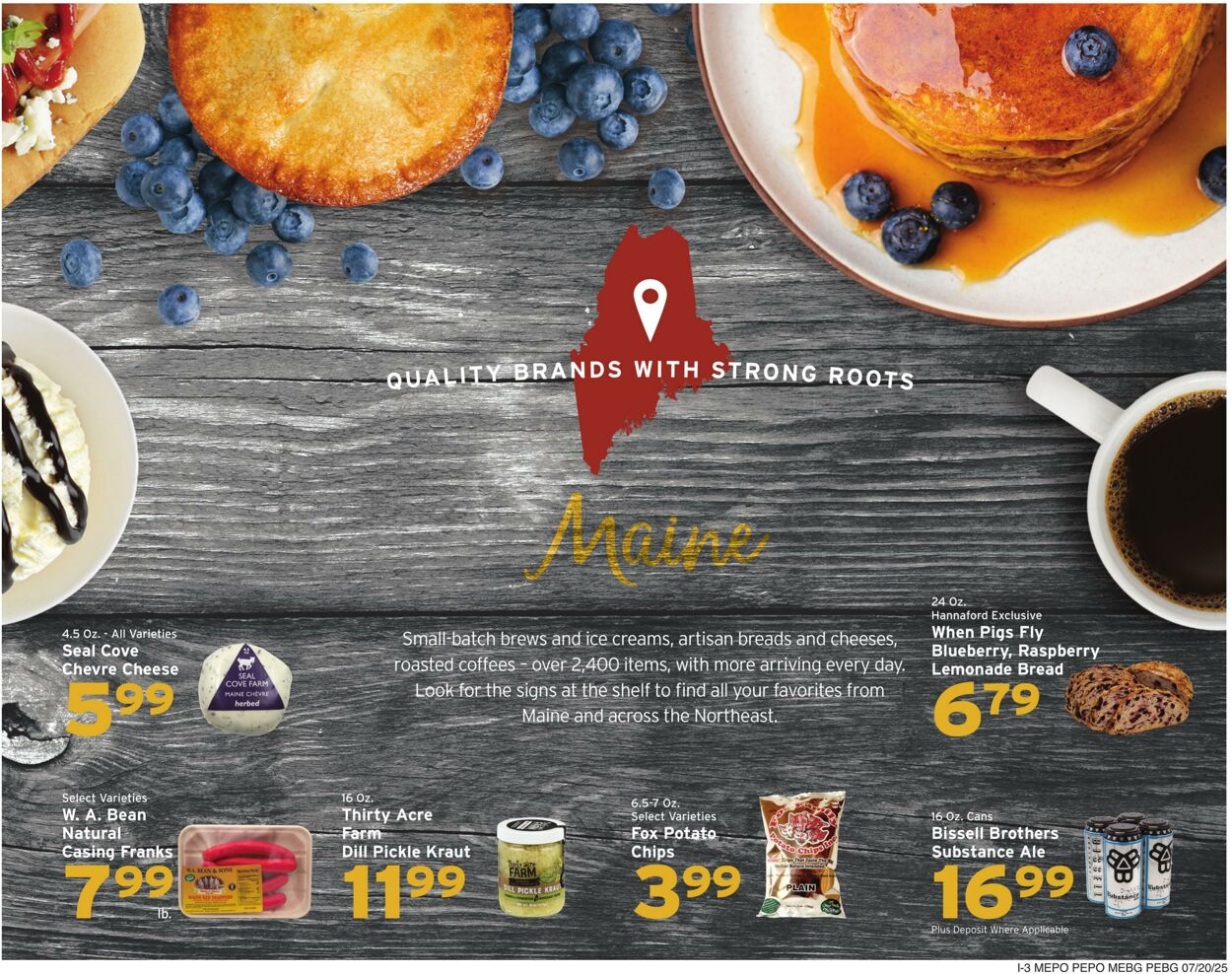 Catalogue Hannaford from 07/20/2025