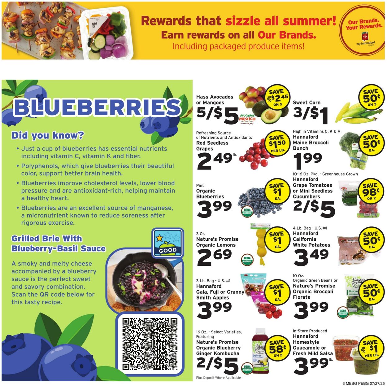 Catalogue Hannaford from 07/27/2025