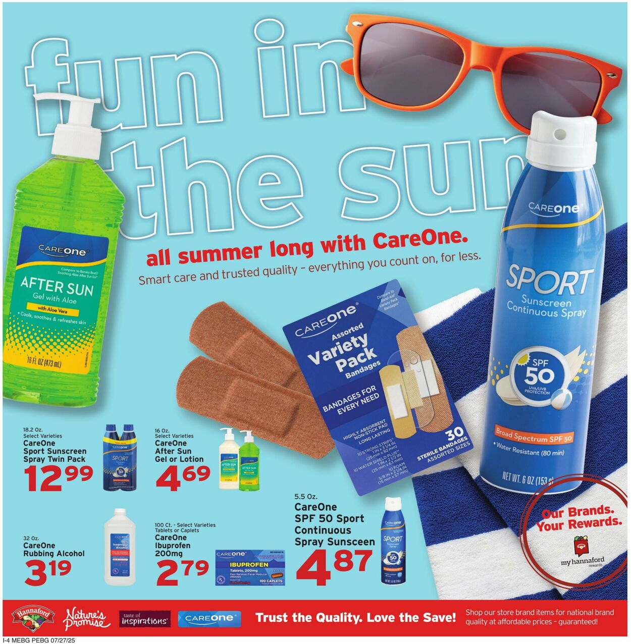 Catalogue Hannaford from 07/27/2025