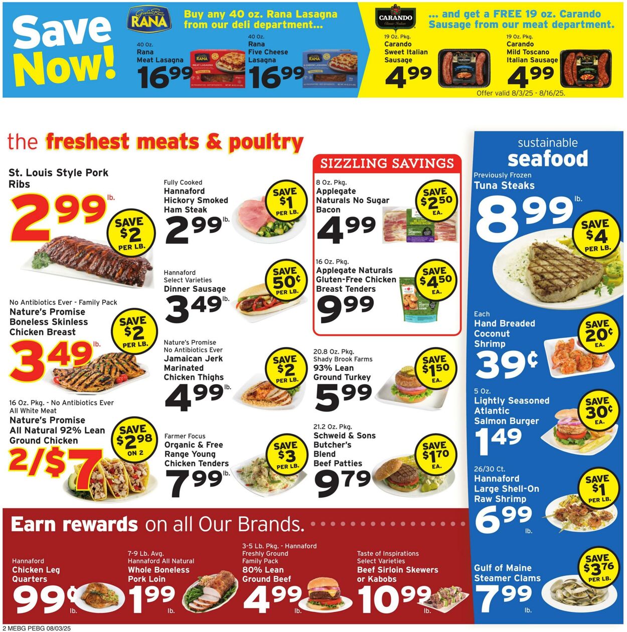 Catalogue Hannaford from 08/03/2025