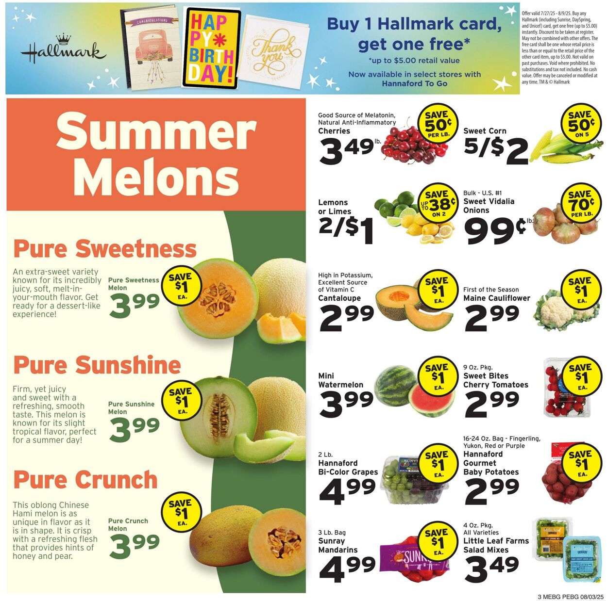 Catalogue Hannaford from 08/03/2025