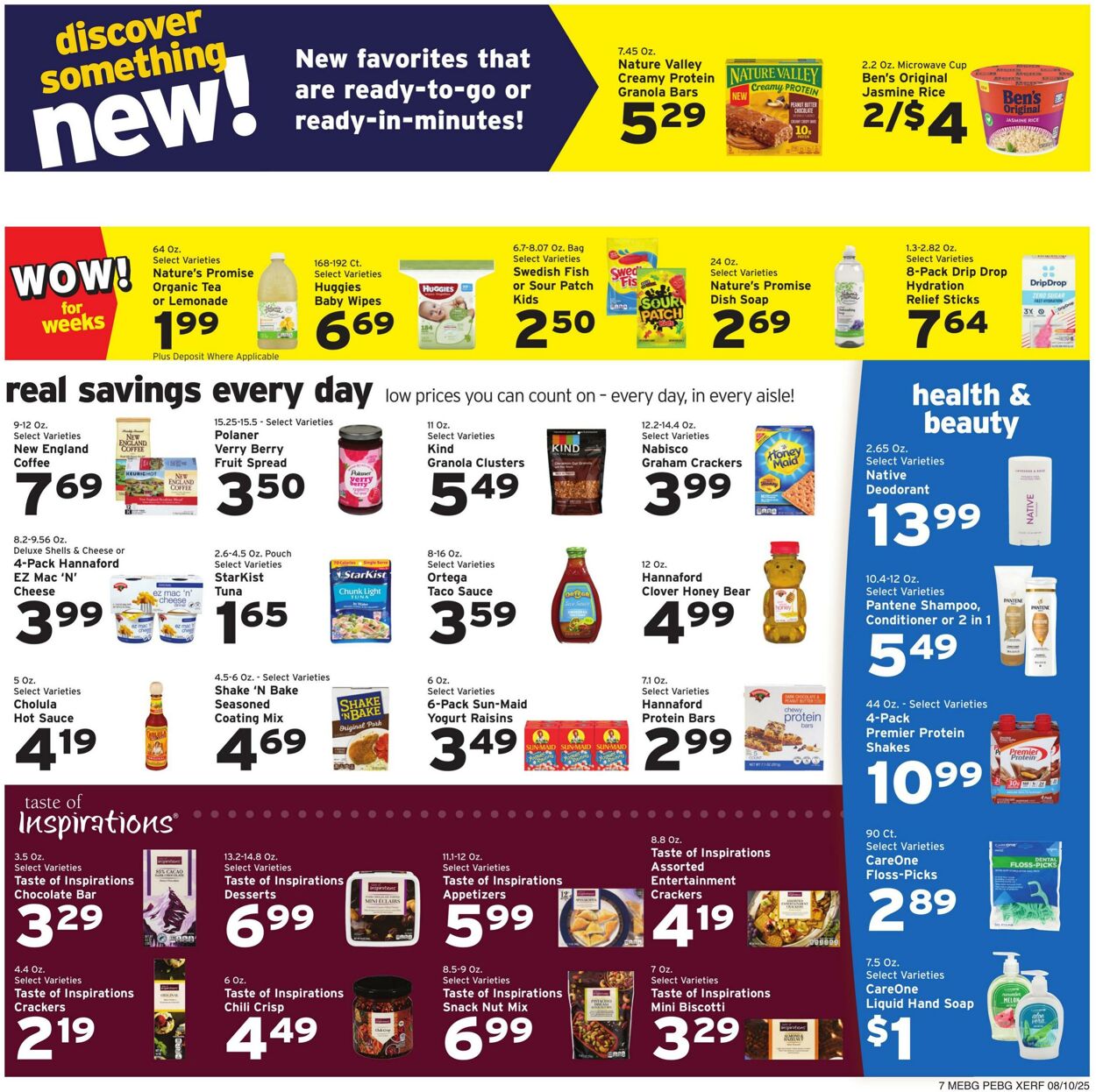 Catalogue Hannaford from 08/10/2025