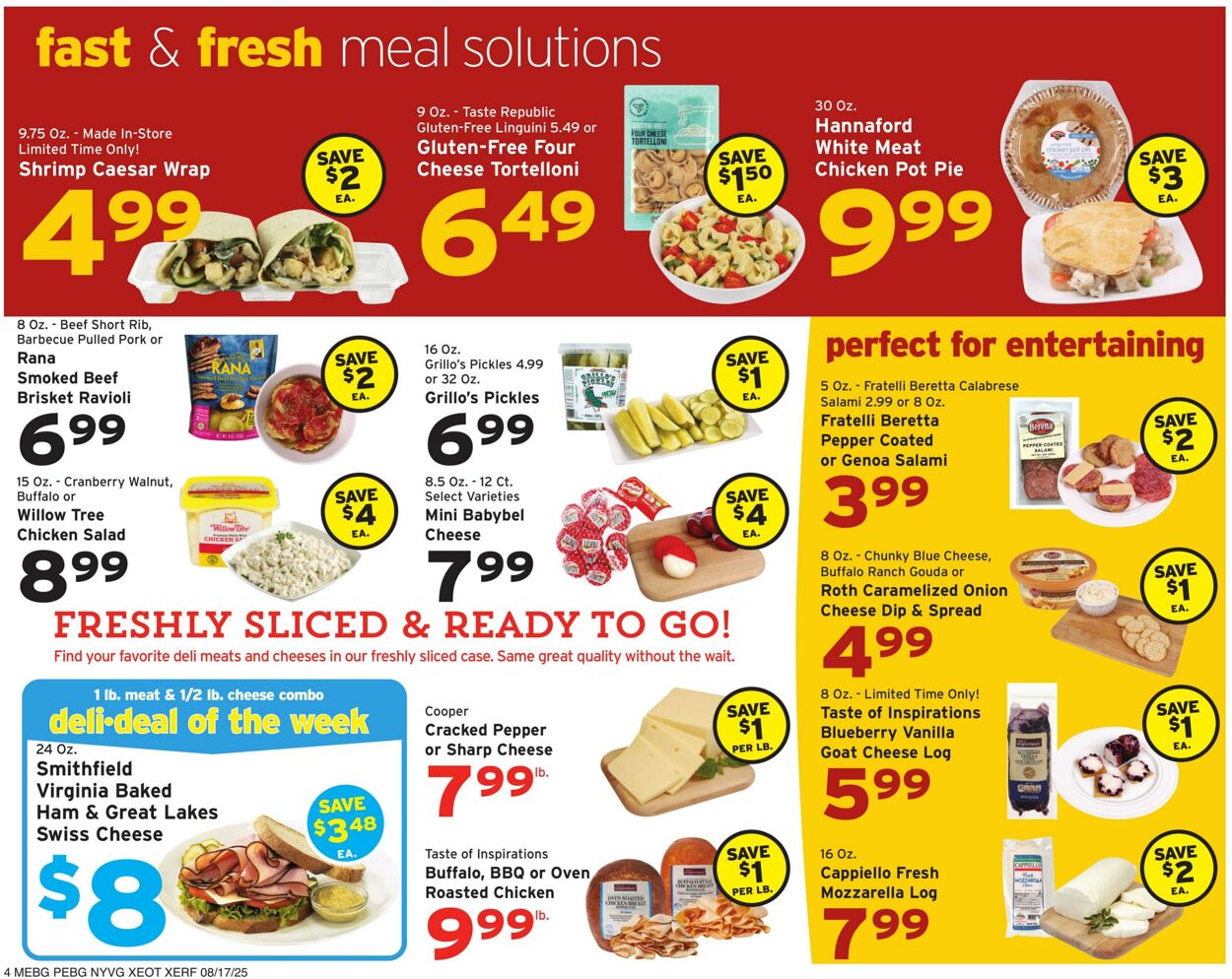 Catalogue Hannaford from 08/17/2025