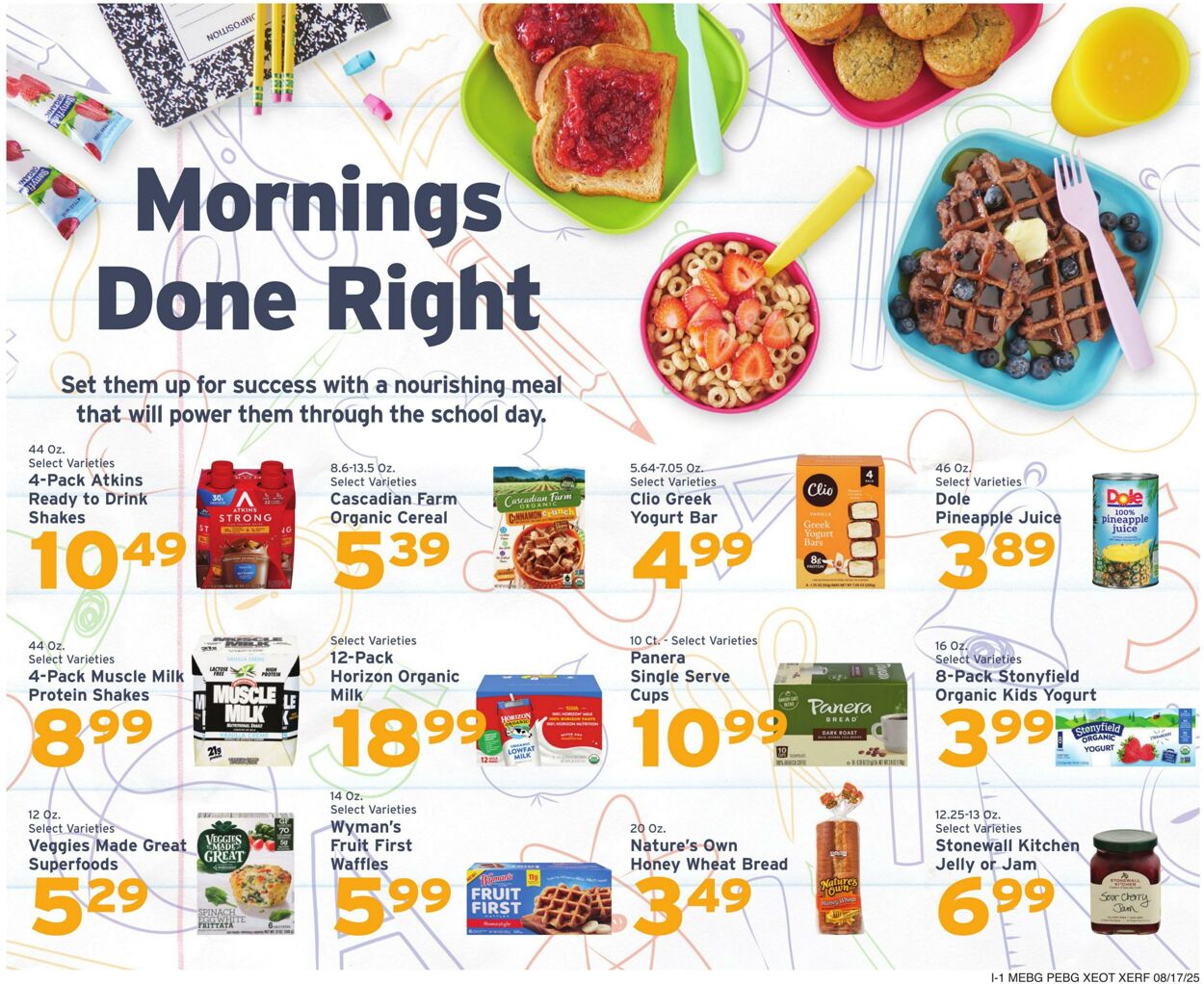 Catalogue Hannaford from 08/17/2025
