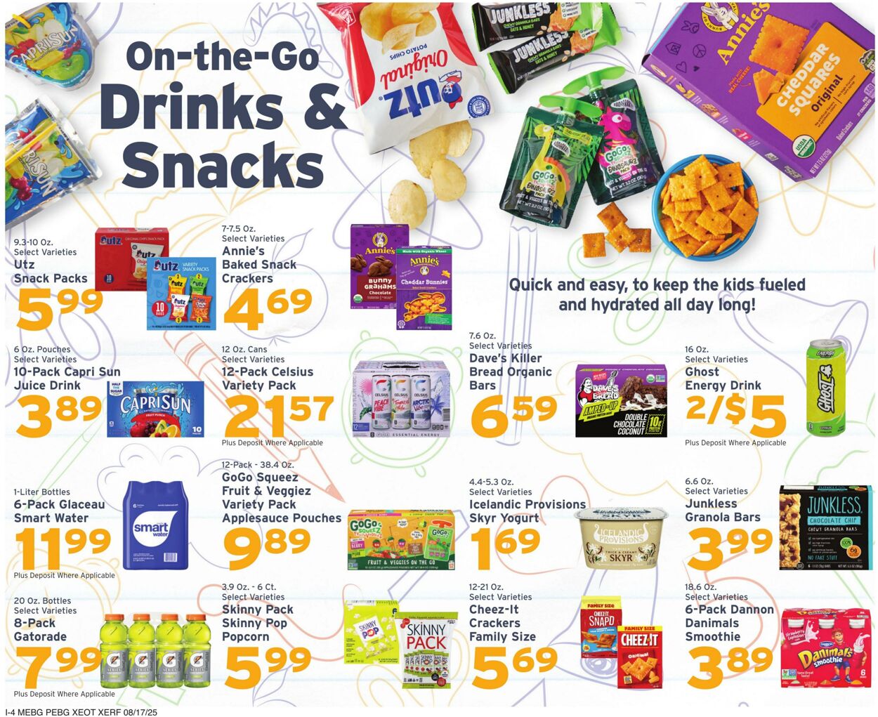 Catalogue Hannaford from 08/17/2025