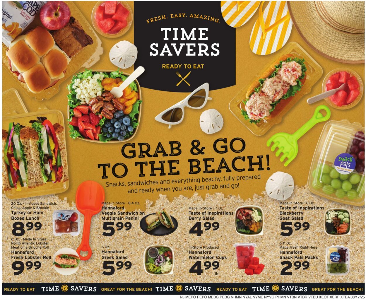 Catalogue Hannaford from 08/17/2025