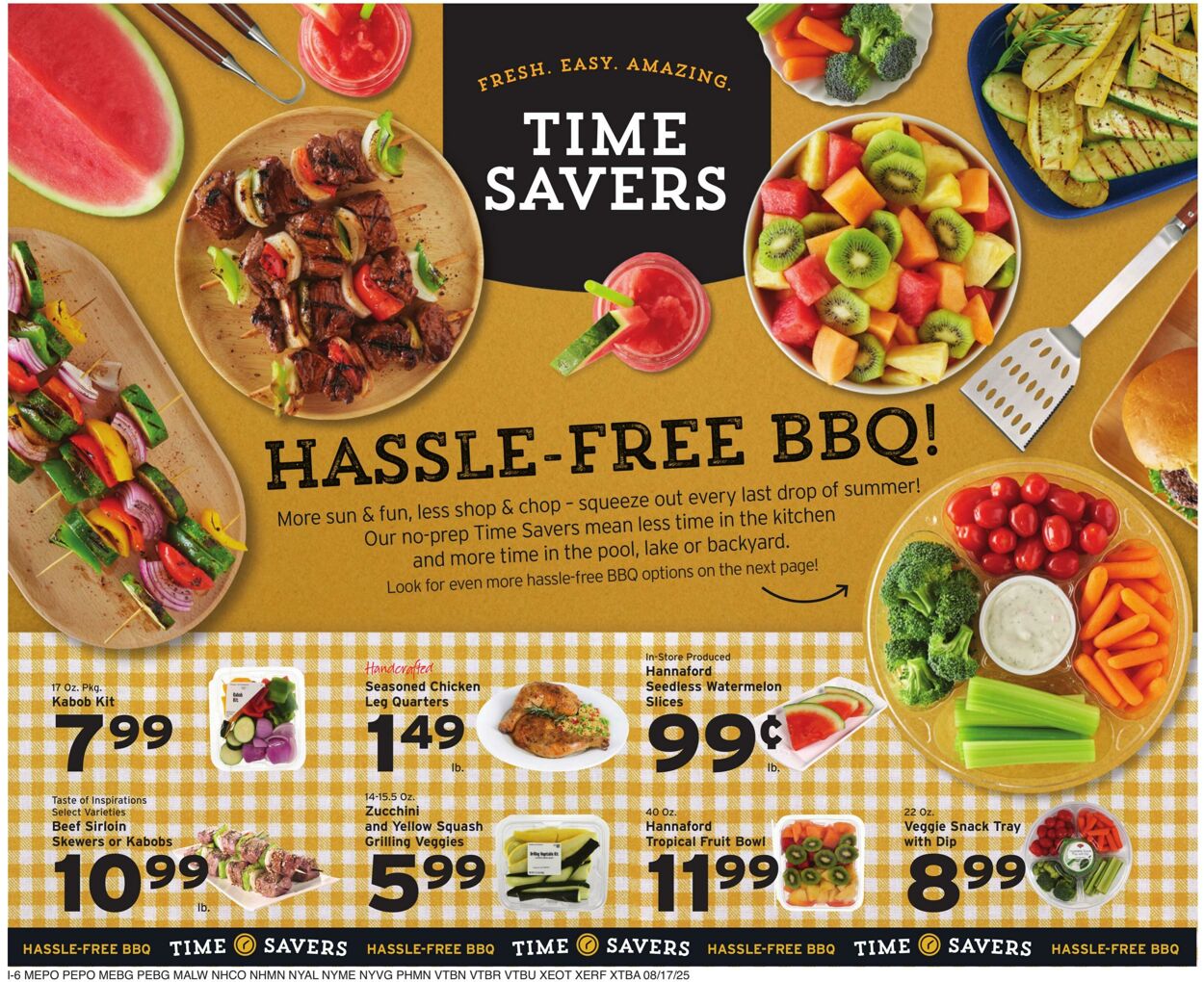 Catalogue Hannaford from 08/17/2025