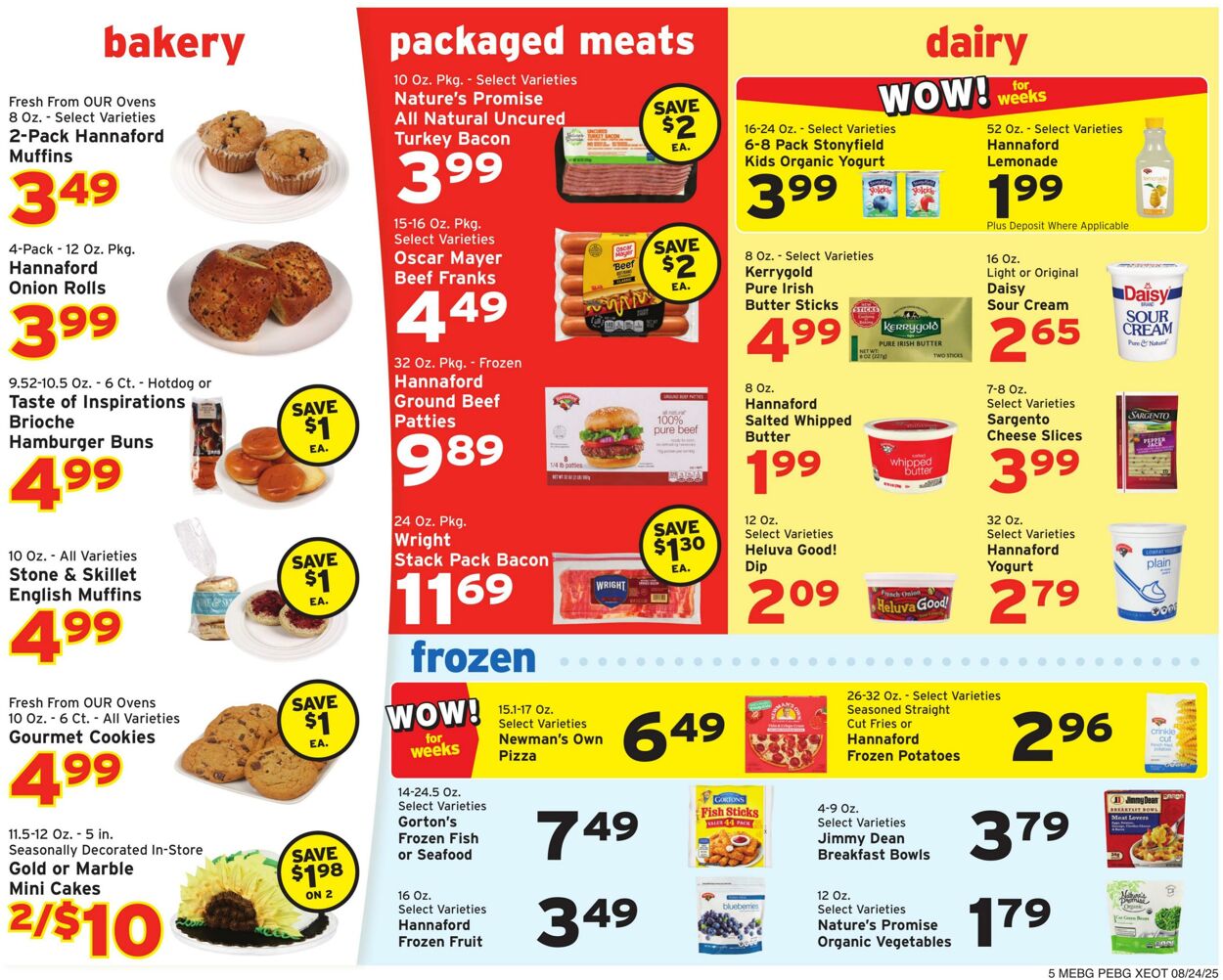 Catalogue Hannaford from 08/24/2025