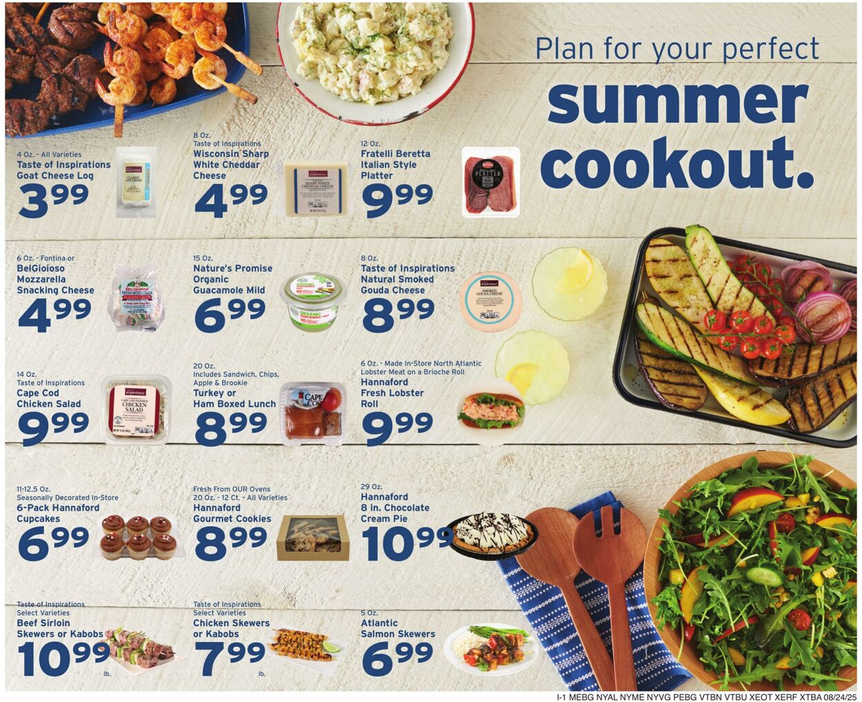 Catalogue Hannaford from 08/24/2025