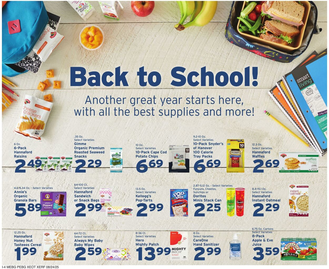 Catalogue Hannaford from 08/24/2025
