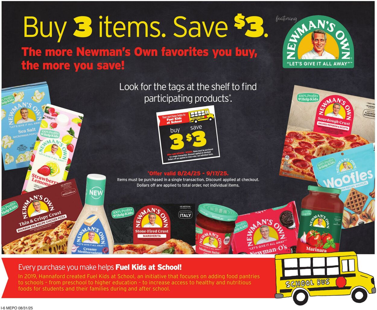 Catalogue Hannaford from 08/31/2025
