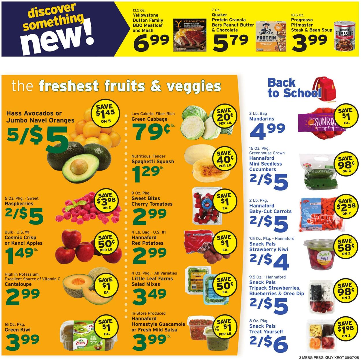 Catalogue Hannaford from 09/07/2025