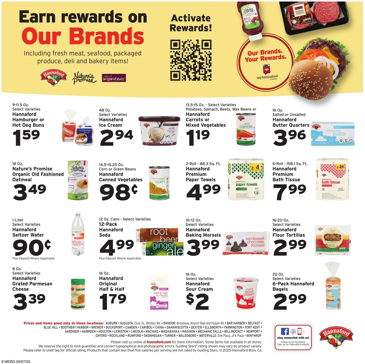 Catalogue Hannaford from 09/07/2025