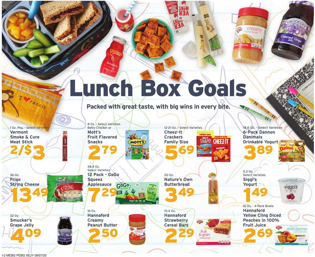 Catalogue Hannaford from 09/07/2025