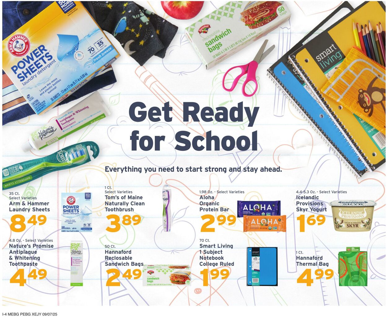 Catalogue Hannaford from 09/07/2025
