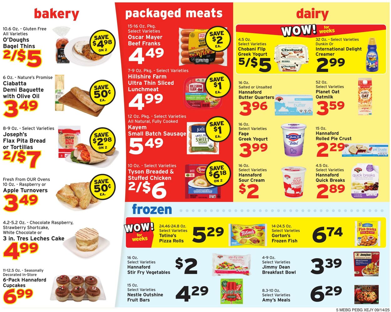 Catalogue Hannaford from 09/14/2025