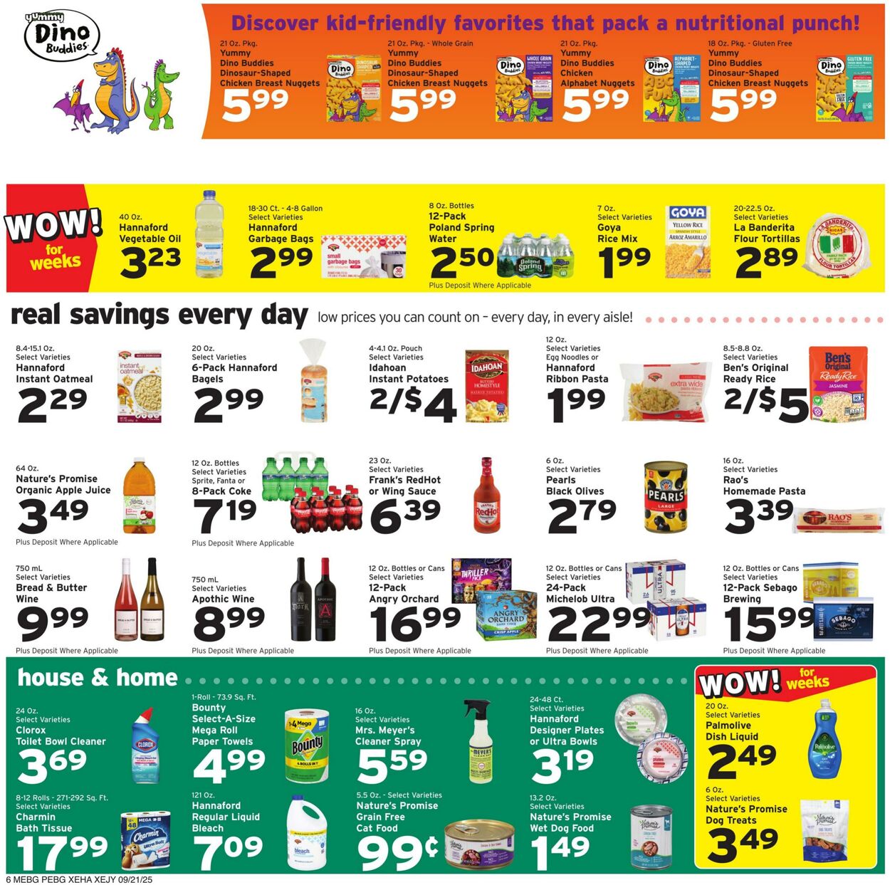 Catalogue Hannaford from 09/21/2025