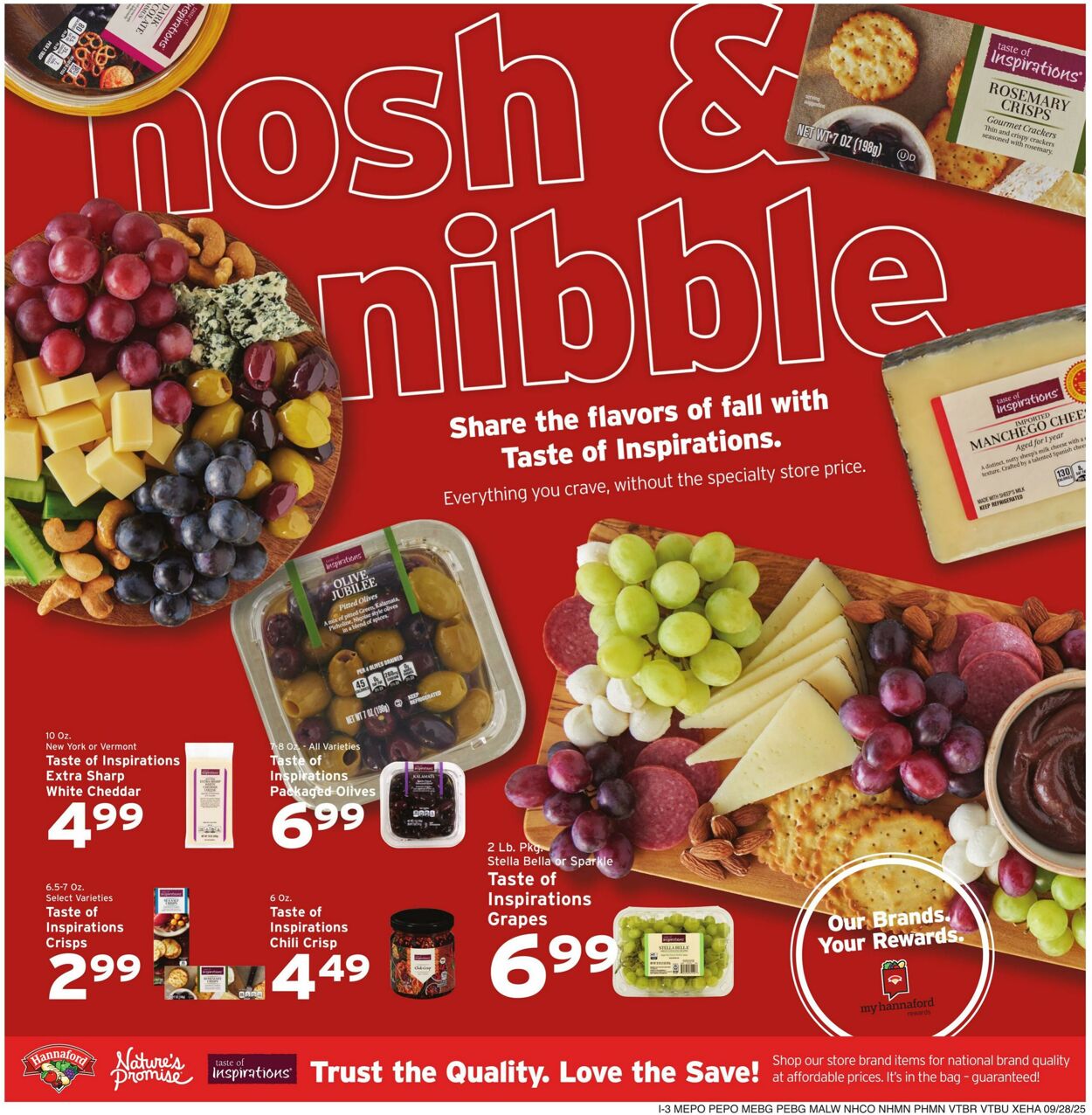 Catalogue Hannaford from 09/28/2025