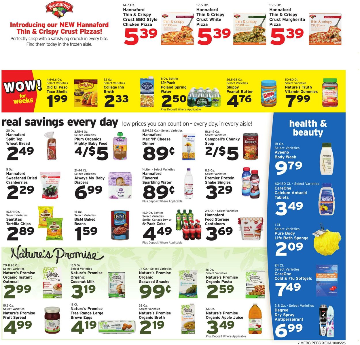 Catalogue Hannaford from 10/05/2025