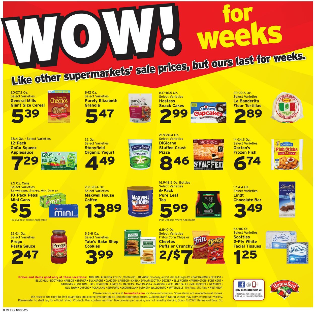 Catalogue Hannaford from 10/05/2025