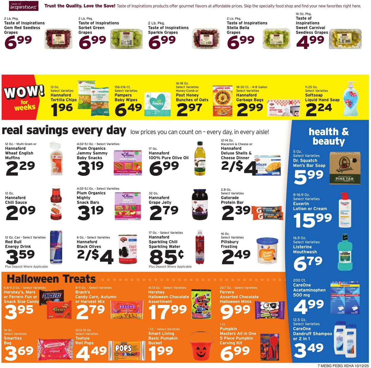 Catalogue Hannaford from 10/12/2025