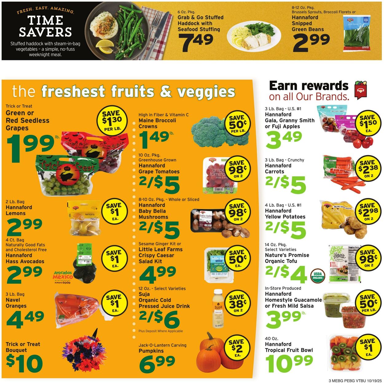 Catalogue Hannaford from 10/19/2025
