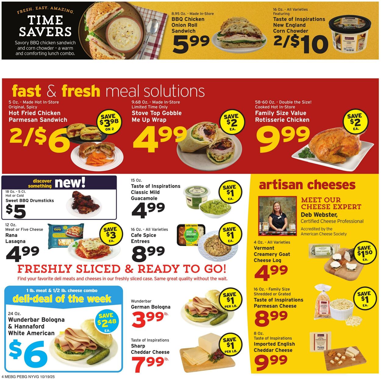 Catalogue Hannaford from 10/19/2025