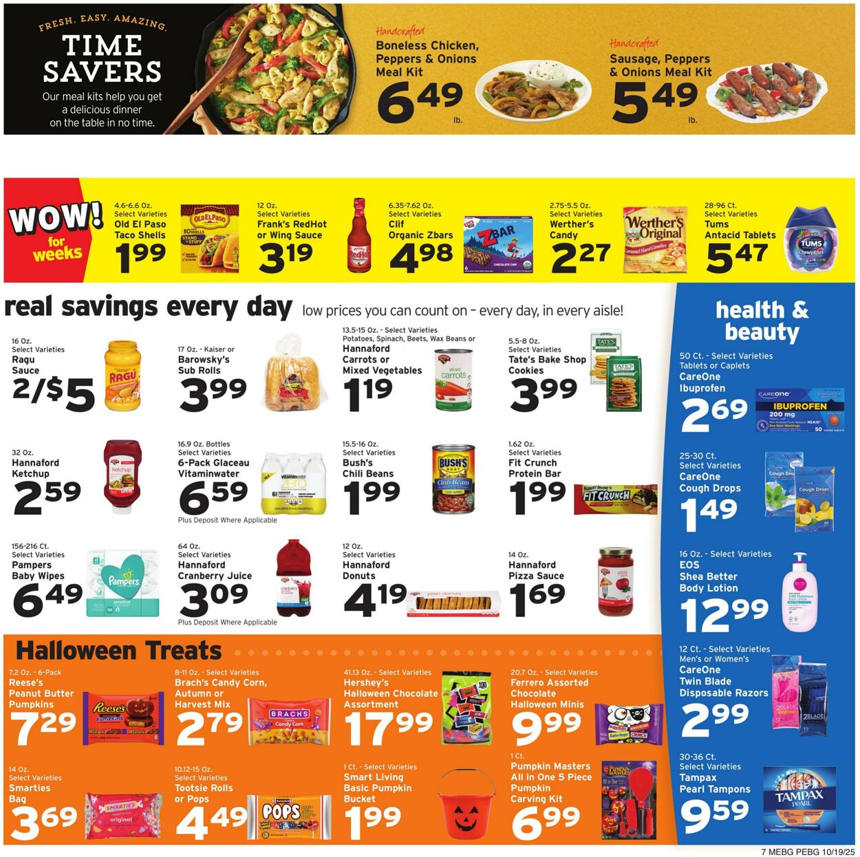 Catalogue Hannaford from 10/19/2025