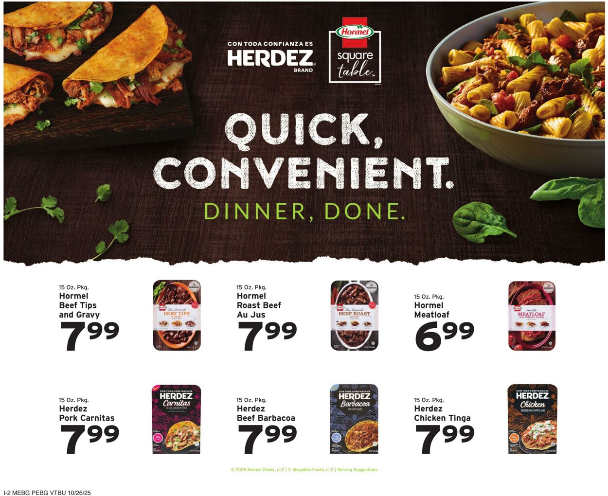 Catalogue Hannaford from 10/26/2025