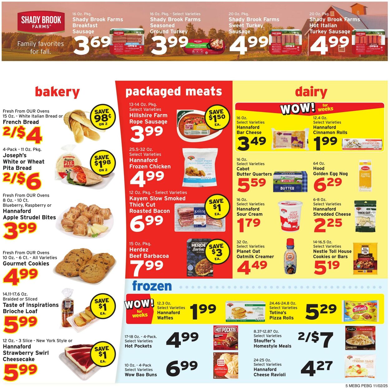 Catalogue Hannaford from 11/02/2025