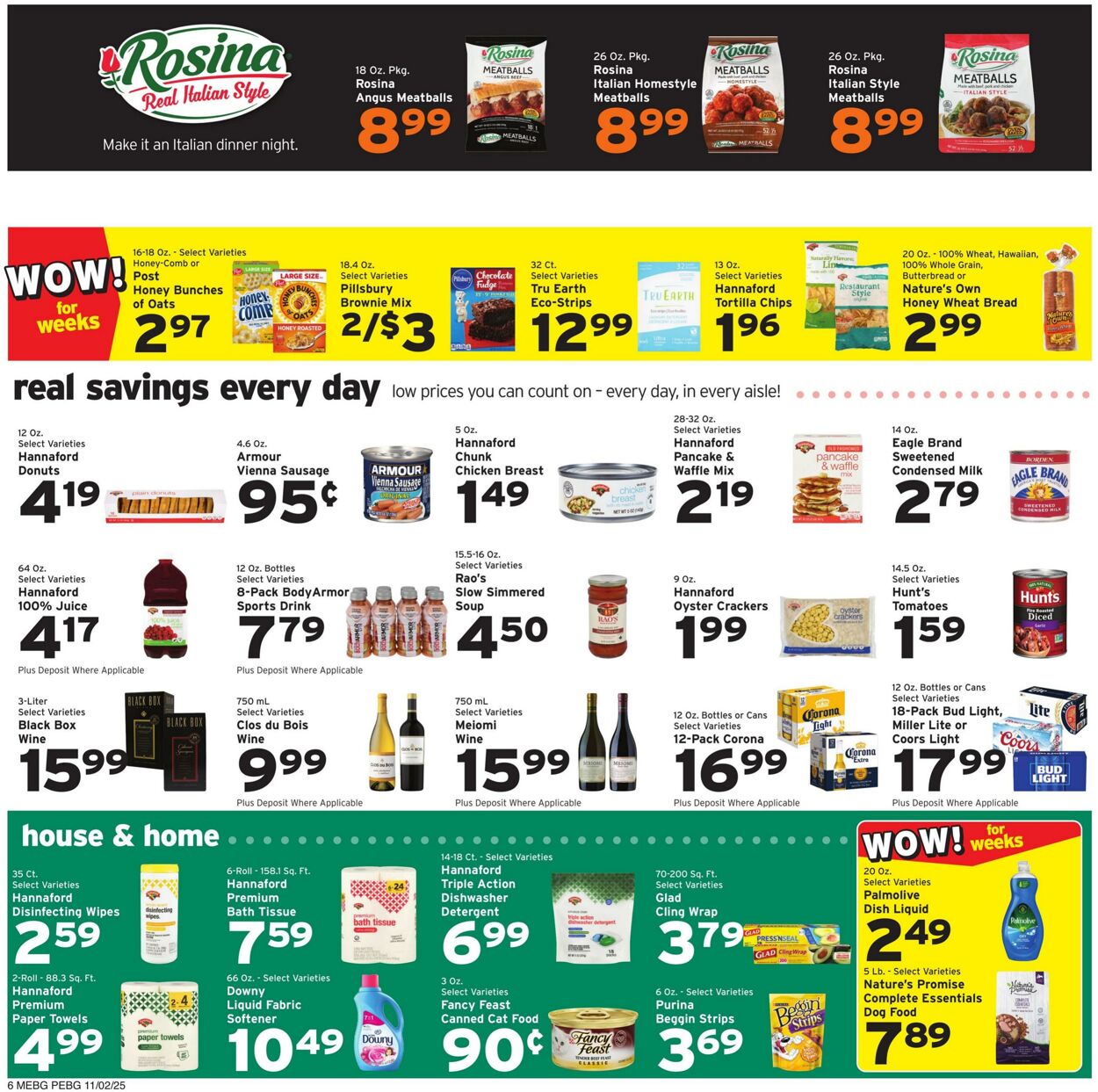 Catalogue Hannaford from 11/02/2025