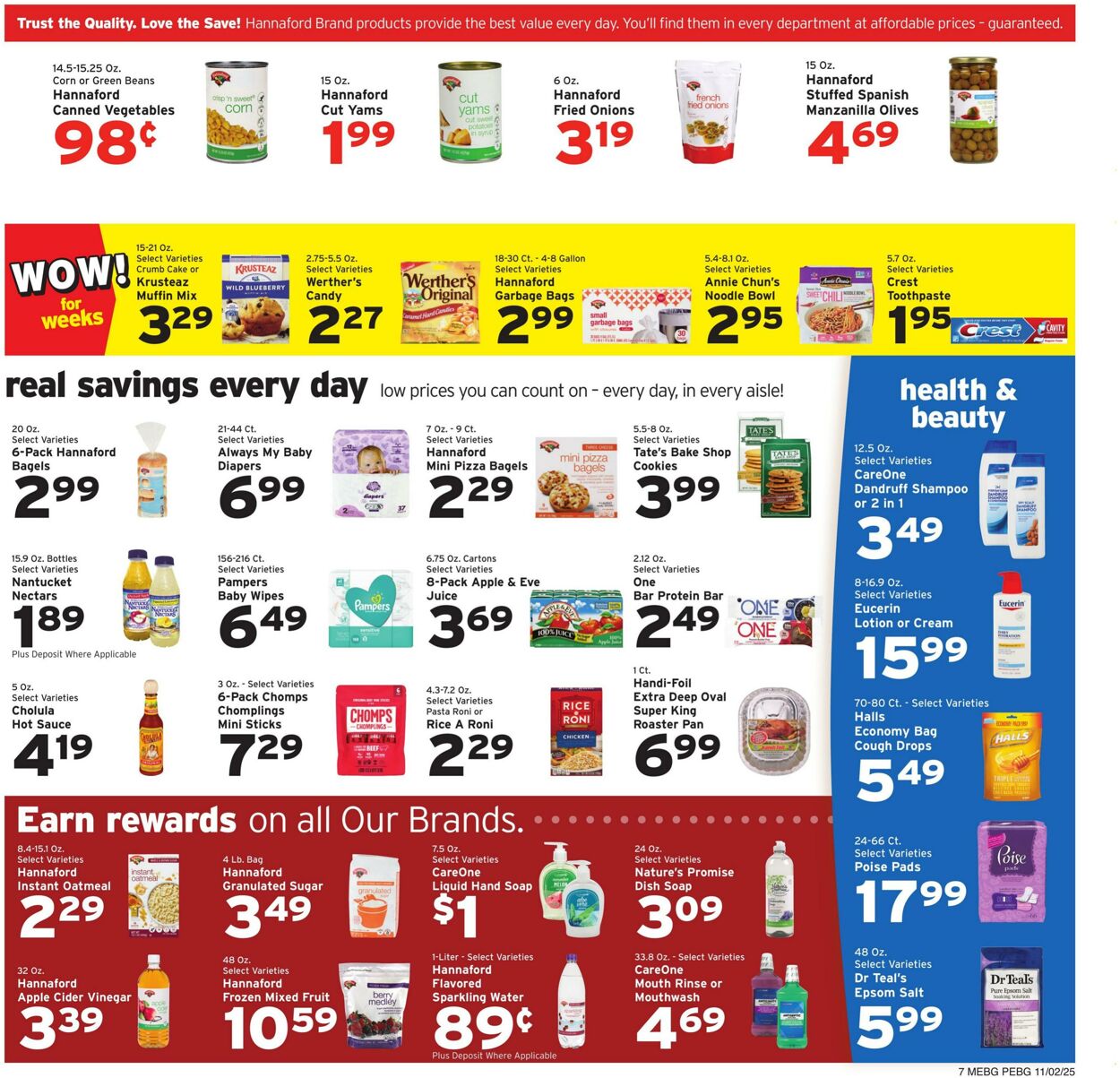 Catalogue Hannaford from 11/02/2025