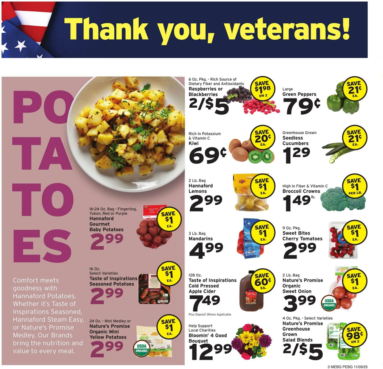 Catalogue Hannaford from 11/09/2025