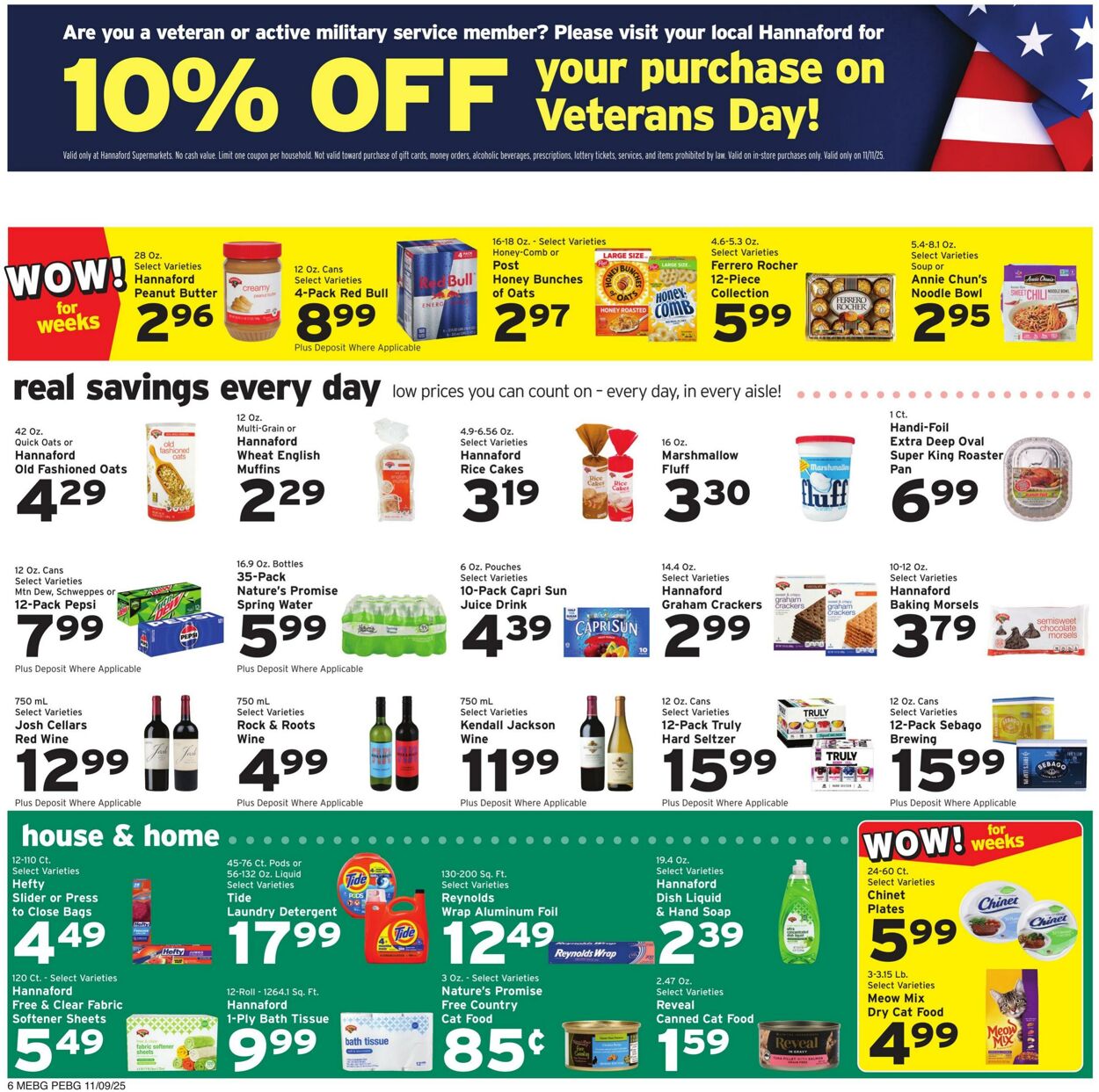 Catalogue Hannaford from 11/09/2025