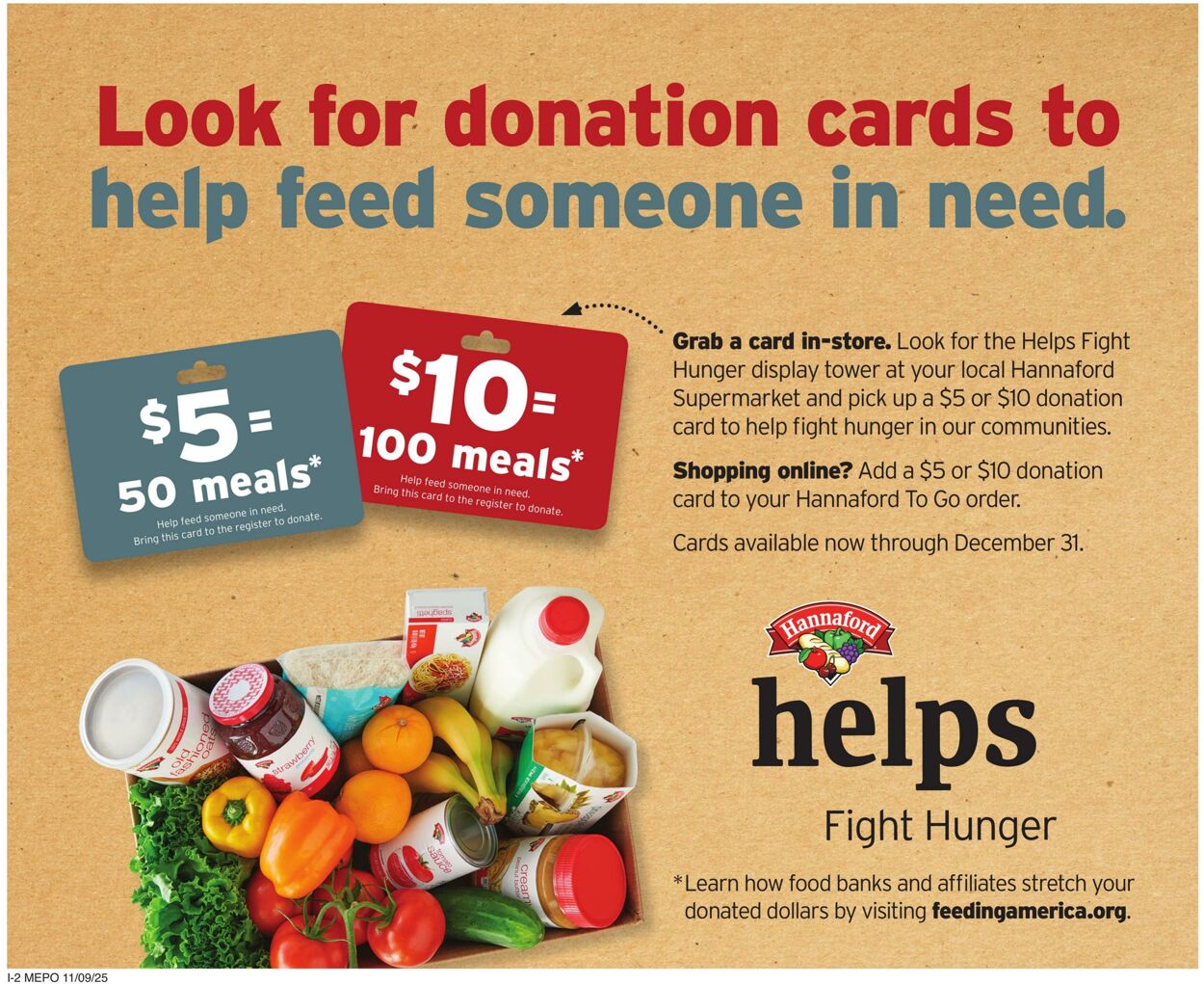 Catalogue Hannaford from 11/09/2025