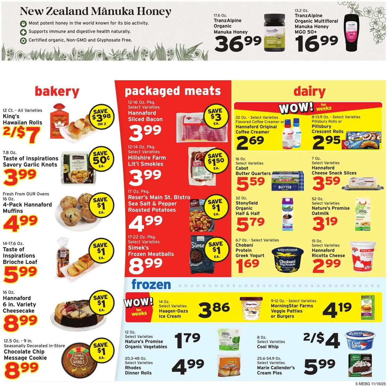 Catalogue Hannaford from 11/16/2025