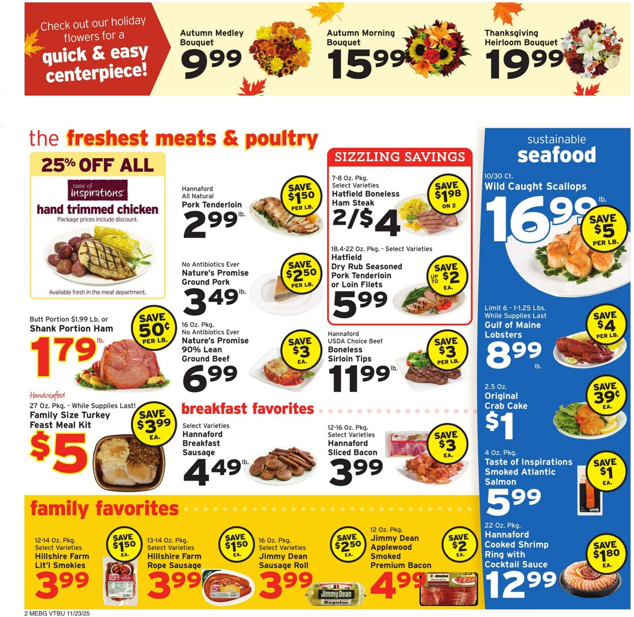 Catalogue Hannaford from 11/23/2025