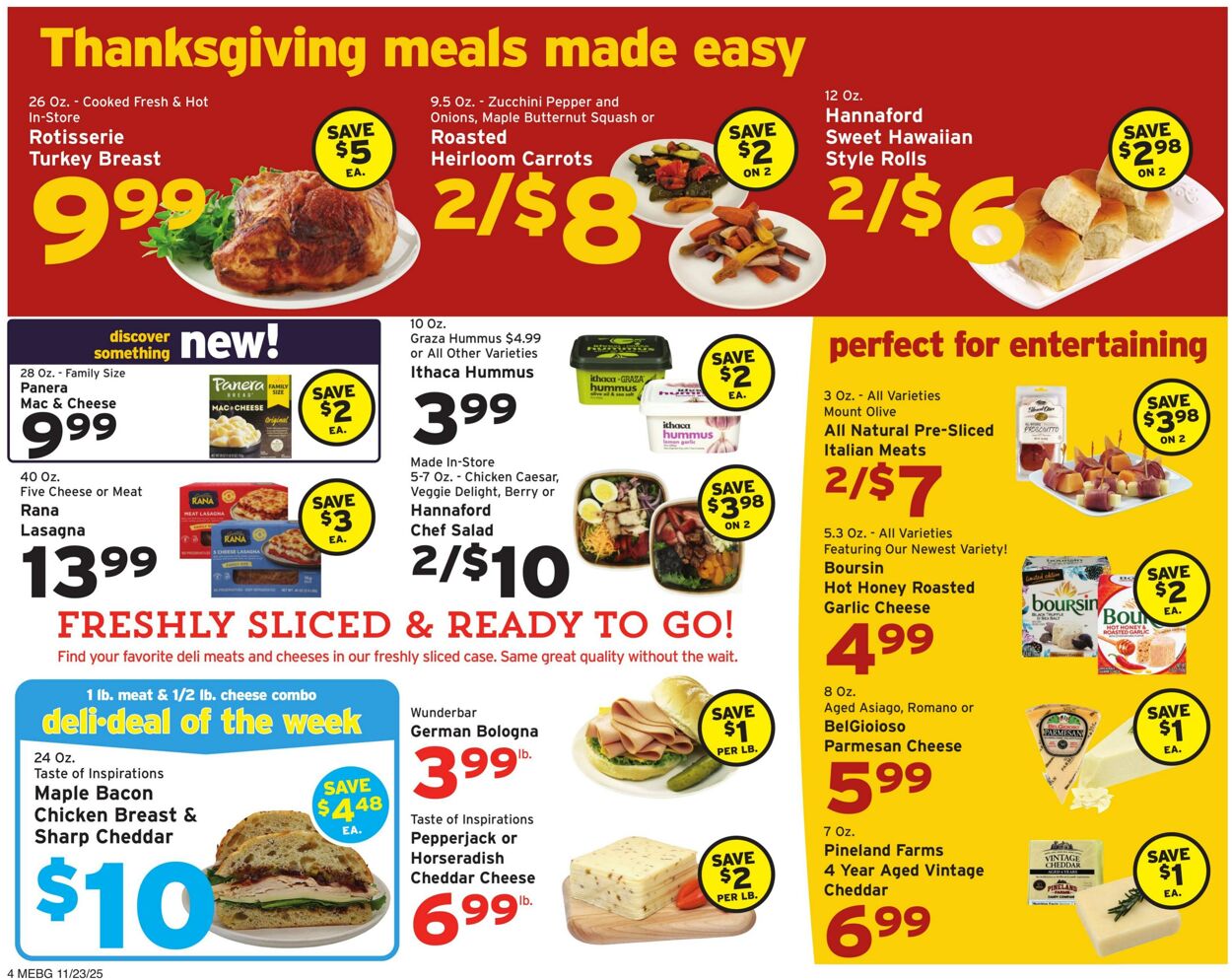 Catalogue Hannaford from 11/23/2025