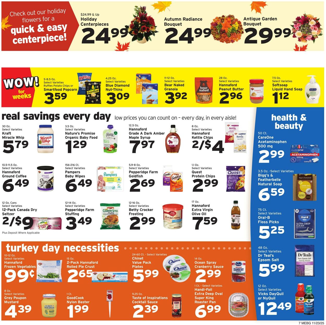 Catalogue Hannaford from 11/23/2025