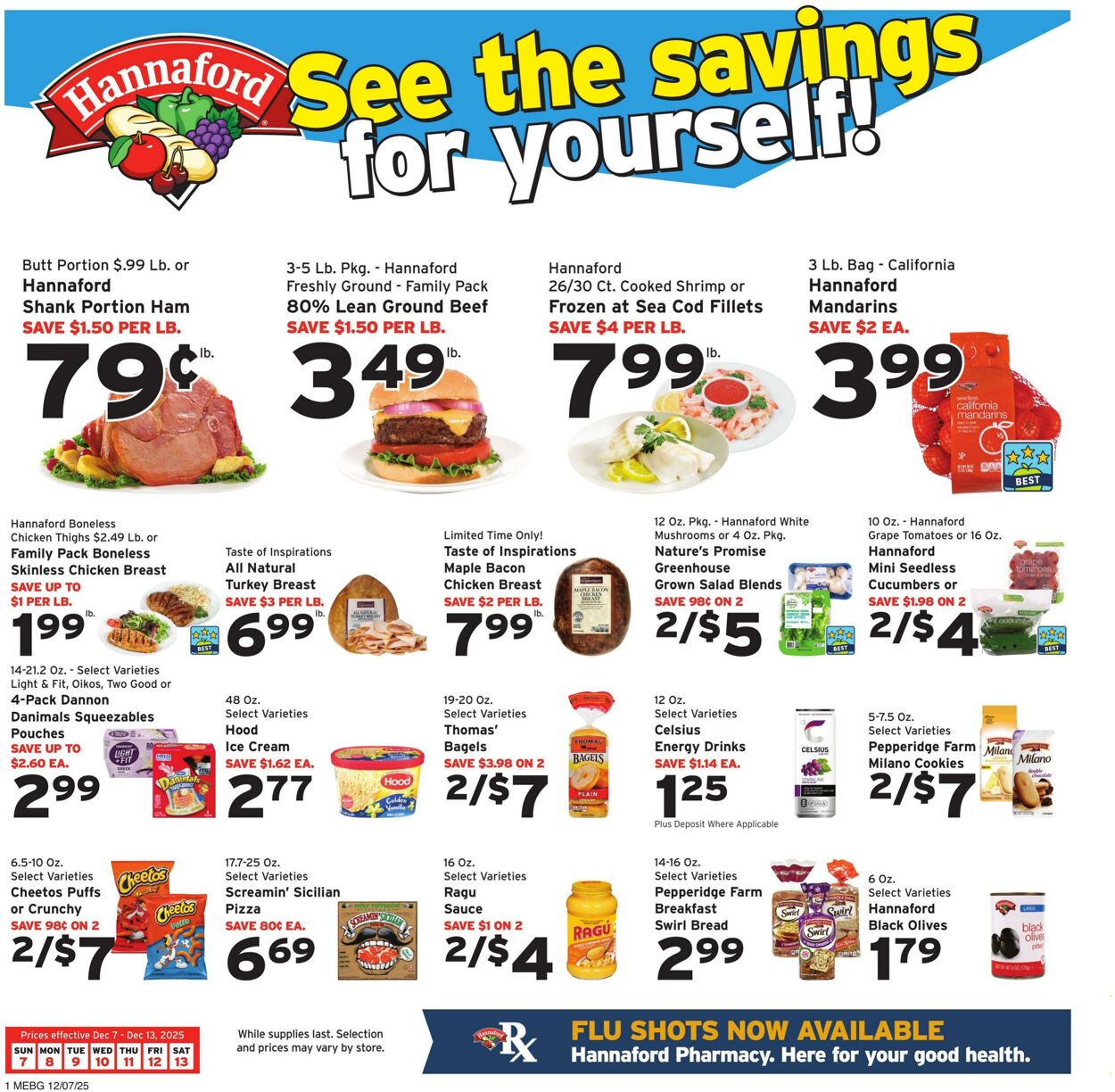 Catalogue Hannaford from 12/07/2025