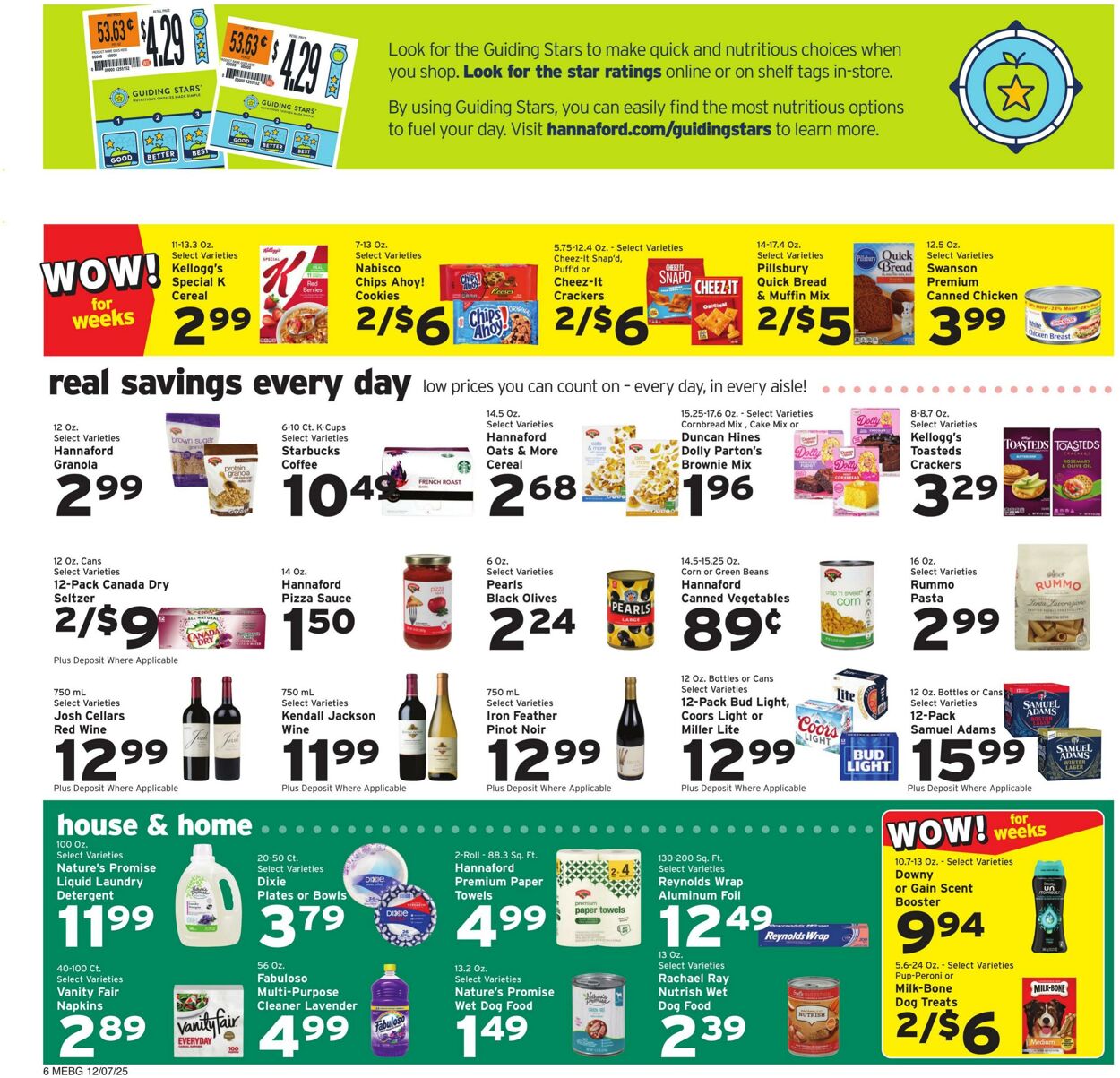 Catalogue Hannaford from 12/07/2025