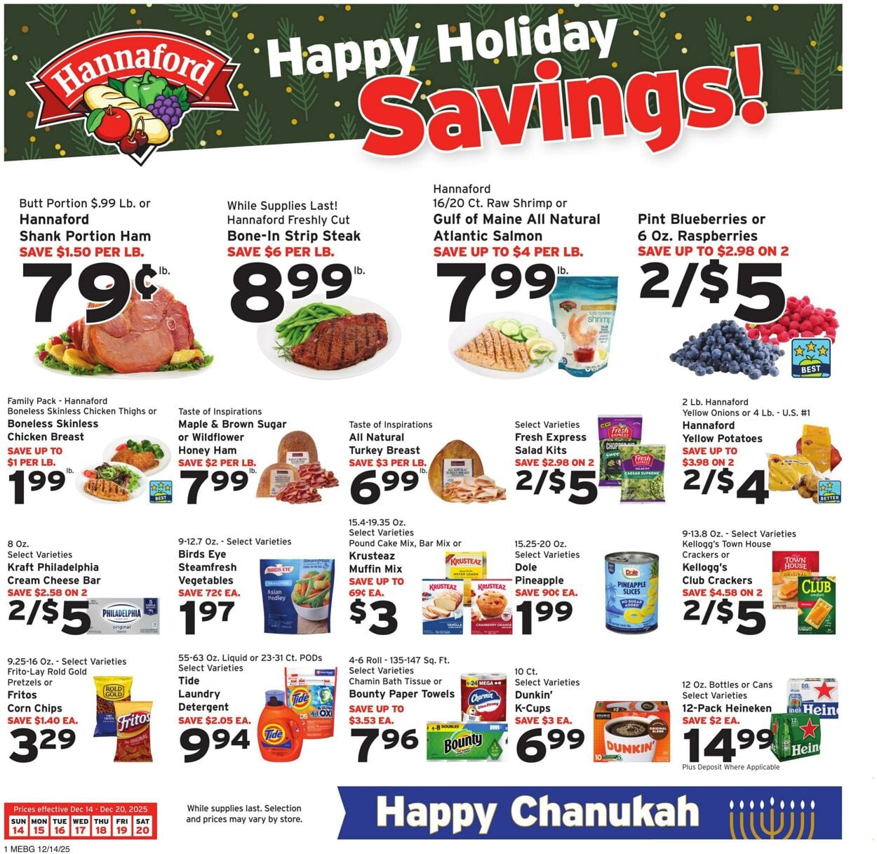Catalogue Hannaford from 12/14/2025
