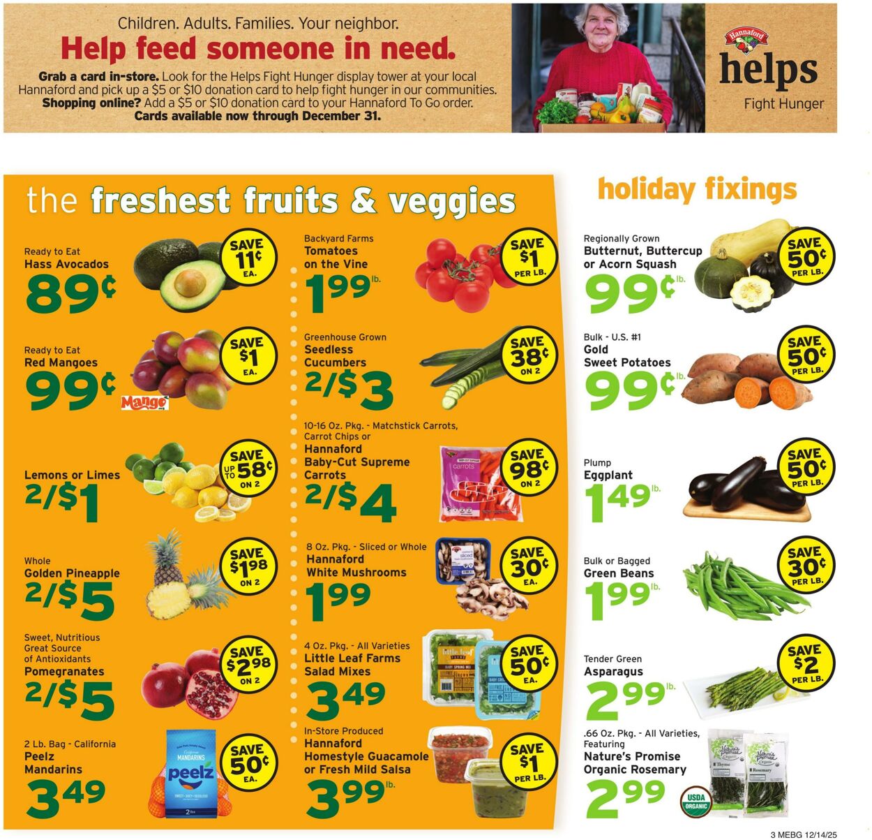 Catalogue Hannaford from 12/14/2025