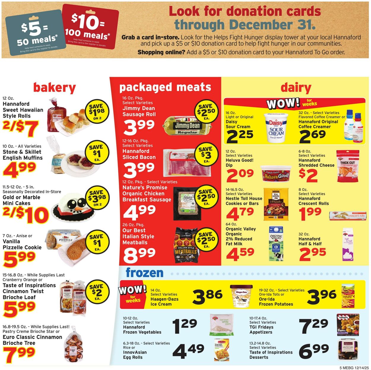 Catalogue Hannaford from 12/14/2025