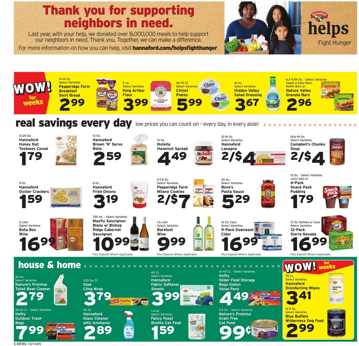 Catalogue Hannaford from 12/14/2025